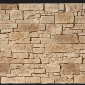 Fake stone wall panel in Teruel Marron colour