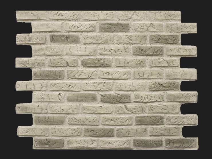 Refractario Gris 3D Faux Brick Wall Panels | Realistic Look & Feel