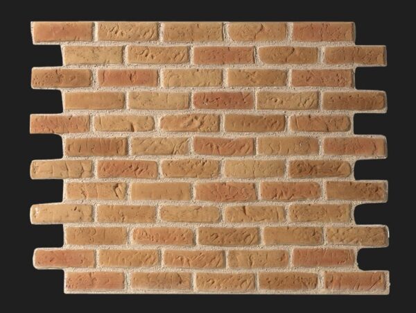 Refractario-3D-faux-brick-panel